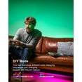 thumbnail image 6 of Upgraded 80 ft LED Lights for Bedroom SMD 5050 RGB Color Changing LED Strip Lights for Room Decorations, 4 Rolls of 20 ft (80Ft APP+ Remote+ Mic Control), 6 of 7