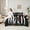 Black White Red, variant on Homewish Boys Ice Hockey Print Twin Bedding Sets 7-Piece,Sport Theme Bedding Comforter Set Microfiber,Ball Gamer Breathable Sheet Sets,Super Cozy Room Decor,Reversible