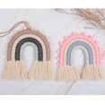 thumbnail image 5 of Giaone Rainbow Wall Hanging Tassels with Pompoms Comfortable Design for Living Rooms, 5 of 9