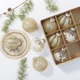 thumbnail image 1 of Adorno navideño de bola de cristal | Adorno transparente | Adorno navideño colgante hecho a mano para decorar árboles, coronas y guirnaldas | Decoración festiva para el hogar con detalles brillantes, 1 of 1