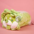 thumbnail image 3 of Cute Creative Buttocks Cabbage Shiba Inu Dog Japan Vegetable Dog Plush Toys Throw Pillow Stuffed Animal Sofa Cushion Xmas Gift, 3 of 5