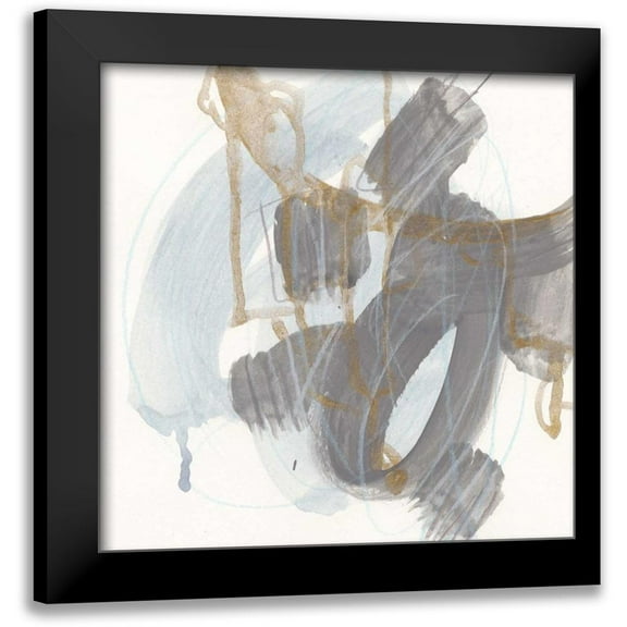 Vess, June Erica 12x12 Black Modern Framed Museum Art Print Titled - Inference III