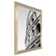 thumbnail image 5 of Marco para póster Americanflat, madera compuesta dorada, 50 x 60 cm, 5 of 7