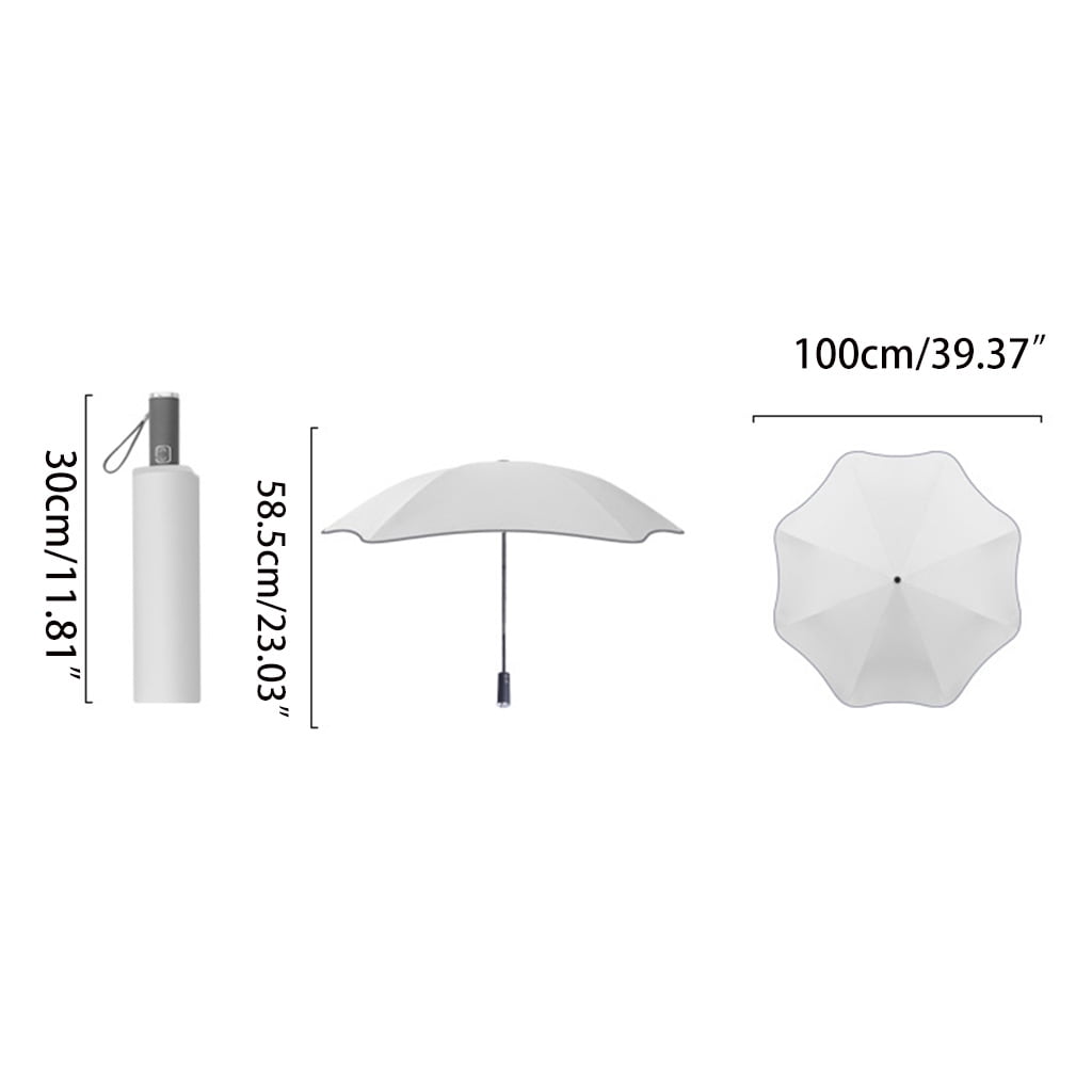 CIYISON Flower Shape for Sun Rain for Protection Windproof Automatic Folding Umbrella Po