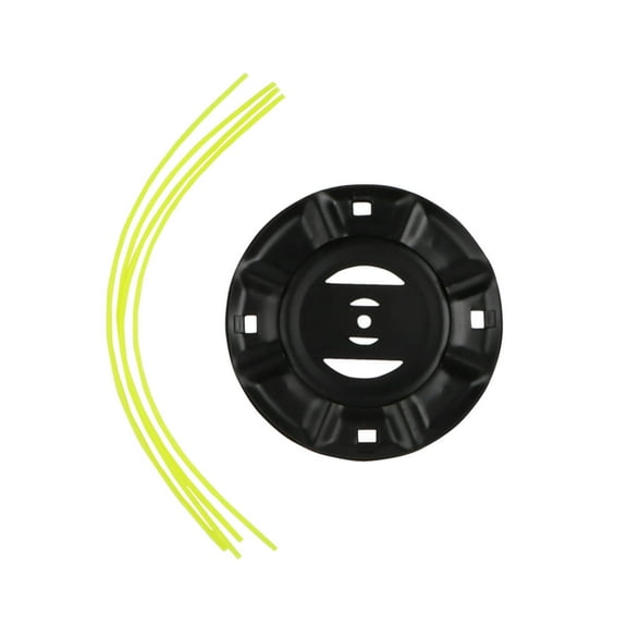 2025 Upgraded Universal Trimmer Head - Replacement Grass Trimmer Head with 4 Pre-Wound Trimmer Lines, Compatible with Most Weed Eaters & Lawn Mowers