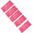 thumbnail image 2 of ddioayh Clearance Elastic Letter Headband with Button Yoga Workout Running Turban Accessories 5PCS, 2 of 5