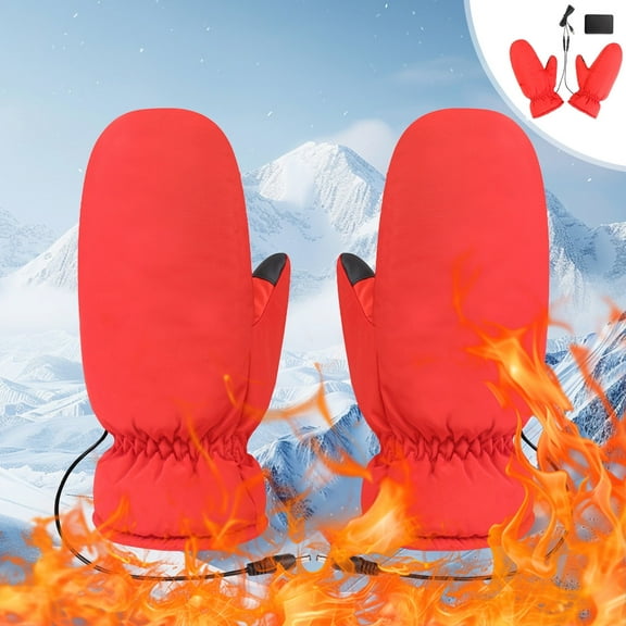 Taotanxi Heated Gloves For Men Women, Winter Warm Gloves For Arthritis Raynaud'S, Rechargeable Waterproof Heated Work Gloves， For Riding Ski Hiking Driving (C)
