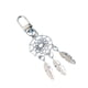thumbnail image 2 of Llavero de Plumas Hugo Decoración Plata Plateado, 2 of 7
