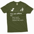 thumbnail image 6 of Mens Funny Shirt Google Offline Game Shirt T-Rex Dino Runner Shirt Humorous Gift, 6 of 7
