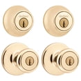 thumbnail image 1 of Paquete combinado de perillas Tylo de seguridad CP de Kwikset, 1 of 2