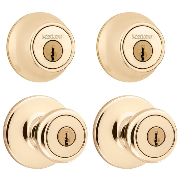 Paquete combinado de perillas Tylo de seguridad CP de Kwikset