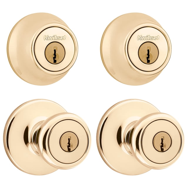Paquete combinado de perillas Tylo de seguridad CP de Kwikset