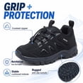 thumbnail image 5 of EQW Kids Waterproof Hiking Shoes Boys Girls Outdoor Walking Sneakers Lightweight Non-Slip Trail Shoes with Quick Lace for Toddler Little Kid Big Kid, 5 of 8