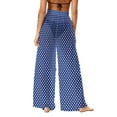 thumbnail image 6 of Mifsaly Sheer Pants for Women Polka-Dot Bathing Suit Cover Up Pant 2026 Beach Swimsuit Bikini Bottoms Summer Vacation Lightweight Flowy Swimming Trousers XXL, 6 of 7