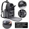 thumbnail image 3 of DSLR Camera Bag Sling Backpack Single Shoulder Case For Canon EOS R8 R7 R3 R5 R6 RP R 5D 6D 7D Sony A1 A9 A7S A7R V A7 IV III II, 3 of 6