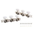 thumbnail image 2 of MasteelfCA Têtes de Machine Tuner de Clavier de Guitare Classique avec Plastique (Argent), 2 of 5