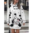 thumbnail image 4 of Sudadera con capucha de animales de Disney para mujer, moda Retro de Dálmatas, sudadera de dibujos animados, Jersey Harajuku lindo, vestido con bolsillo, Top, 4 of 4