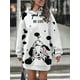 thumbnail image 4 of Sudadera con capucha de animales de Disney para mujer, moda Retro de Dálmatas, sudadera de dibujos animados, Jersey Harajuku lindo, vestido con bolsillo, Top, 4 of 4