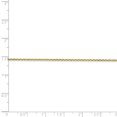 thumbnail image 5 of 10K Yellow Gold 1.3mm Solid Diamond Cut Cable Chain 18 Inch, 5 of 5