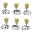 thumbnail image 1 of Las mejores 6 piezas de eléctricas, teclas de afinación de cuerdas, piezas de instrumentos musicales cerrados, bricolaje shamjiam Clavija de afinación de guitarra, 1 of 9