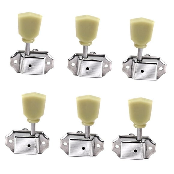 Manija Plástica CUTICAT Para Llaves Acústicas / Metálicas 3R3L de 6 Piezas Para guitarra Acústica / eléctrica