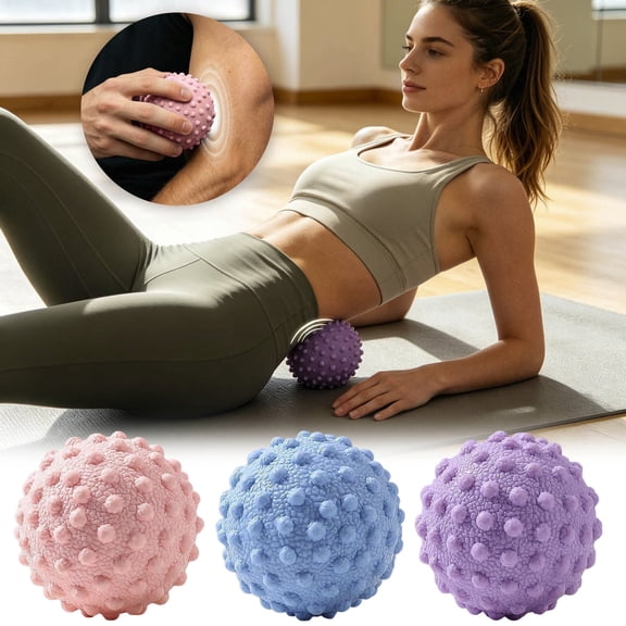 Foot Massage Ball Muscle Tension Relief Roller Ball Portable Deep Tissue Massage Ball for Home Gym Travel Muscle Relaxation