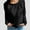 Style1-Black sweatshirt for women, variant on Womens Nursing Sweatshirt Double Zip Long Sleeve Loose Fit Hoodless Top for Breastfeeding Beige S
