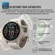 thumbnail image 5 of Paquete de relojes inteligentes GPS Garmin Fenix 8 de 43 mm (gris niebla y arenisca) con funda rígid, 5 of 7