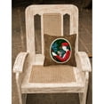 thumbnail image 2 of Carolines Treasures SS8551PW1414 Lady driving with her Rottweiler Fabric Decorative Pillow, 14Hx14W, multicolor, 2 of 4