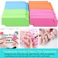 thumbnail image 2 of Separadores de dedos Tecbeauty, 120 unidades, para esponja de pedicura, 2 of 7