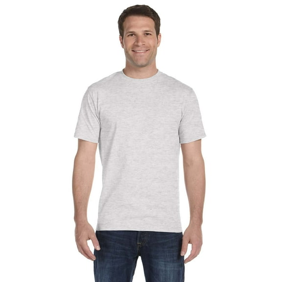 The Gildan Adult DryBlend 56 oz, 50/50 T-Shirt - ASH GREY - M