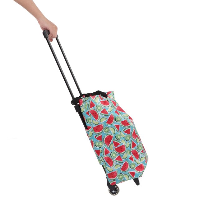 Chariot d'Épicerie, Chariot de Rangement Compact Surdimensionné pour Excursions pour Usage Extérieur
