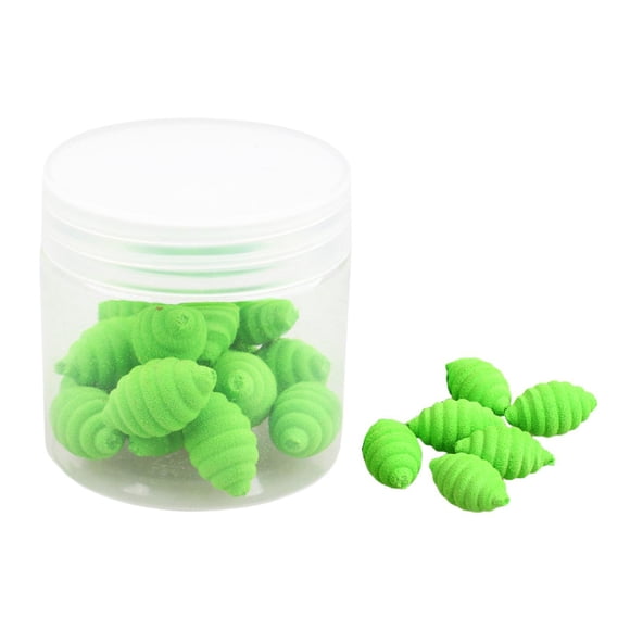 Cebos artificiales para pesca de bacalao, cebos para carpas, protección solar, boilies, señuelos flotantes para pesca en estanques, lagos, ríos y Verde