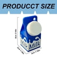 thumbnail image 3 of Clearance Deals！！Milk Carton Keychain For Lactose Intolerance Case Keychain Holder Mini Holder Keychain Milk Carton Container Case Keychain Lactose And Tolerant Container, 3 of 7