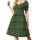 thumbnail image 1 of Vestido de manga corta de la familia Yellow Ducks, vestido de fiesta, vestidos de novia para fiestas, vestidos de verano para mujer, 1 of 7