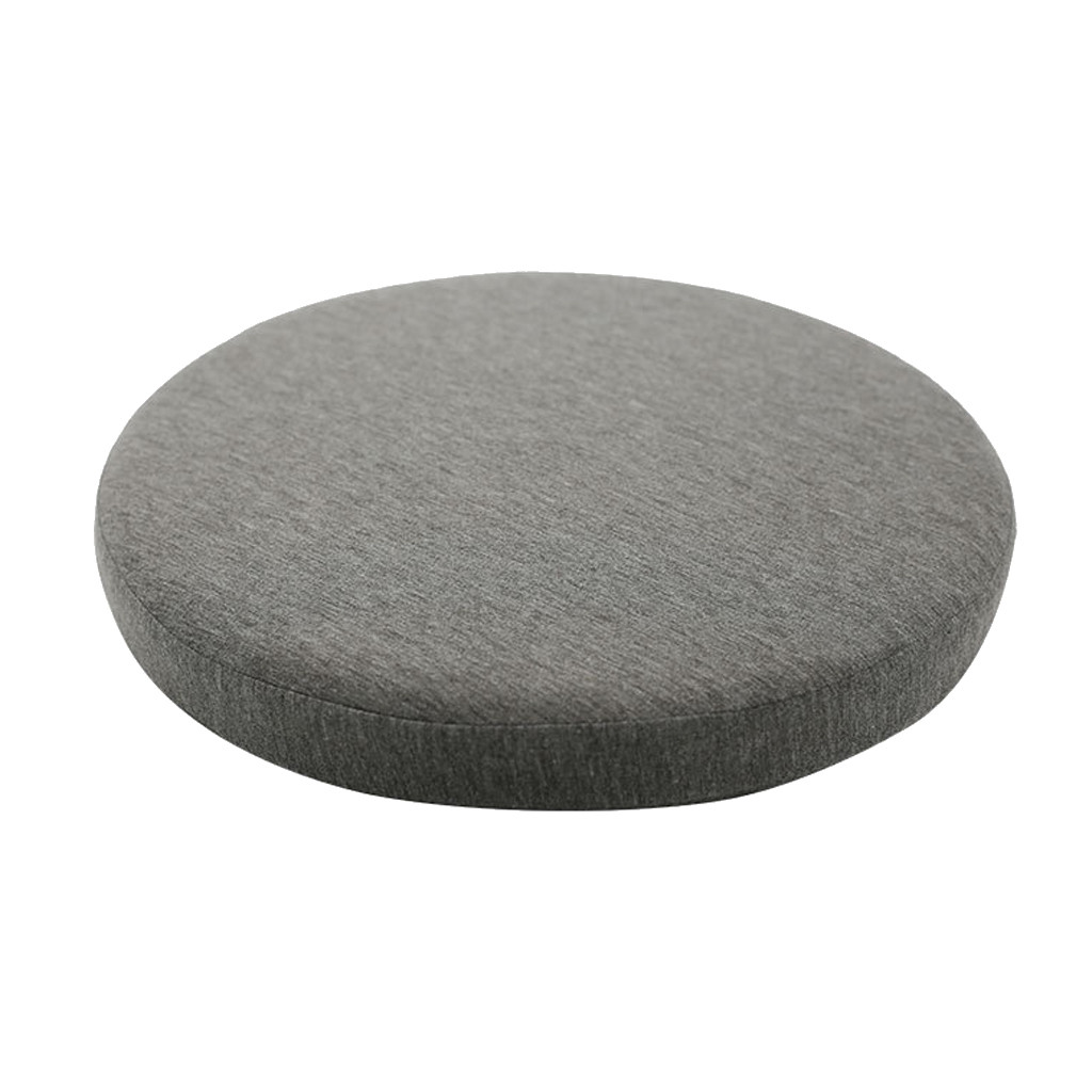 Jsaert Round Memory Foam Seat Cushion Lumbar Support Pillow Home Office