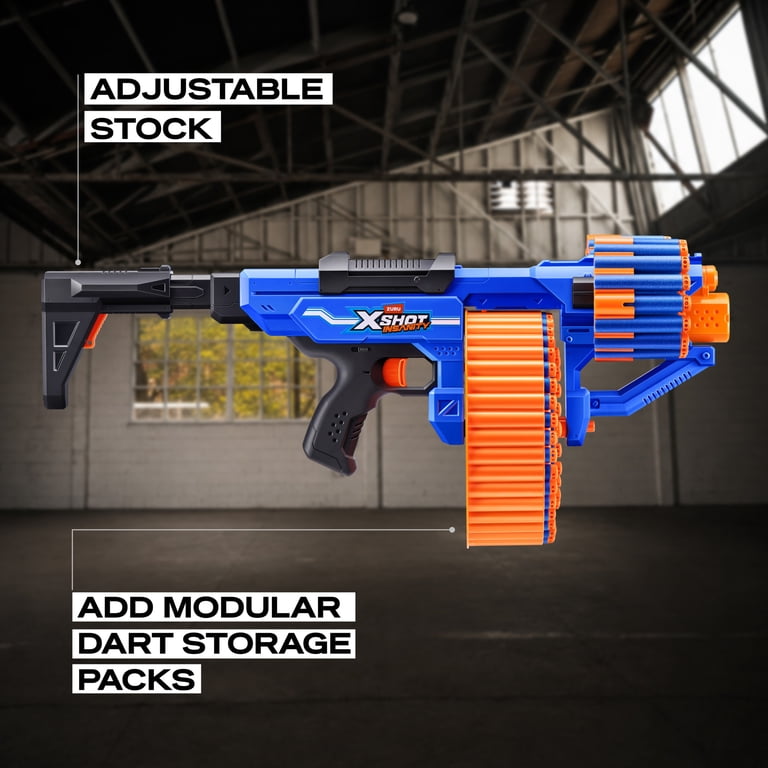 XSHOT Insanity Blitz Hammer by ZURU Outdoor Blaster with 48 Air
