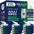 thumbnail image 1 of Toallitas OPTEEL para adultos, extra grandes, 720 unidades, para bañarse a personas mayores, 1 of 7