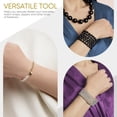 thumbnail image 2 of CraftyCrocodile Herramienta Auxiliar para Pulseras, Cierre Metálico para Pulseras, Collares, Joyas y Relojes. Herramienta Portátil y Fácil de Usar, Color Plateado., 2 of 6