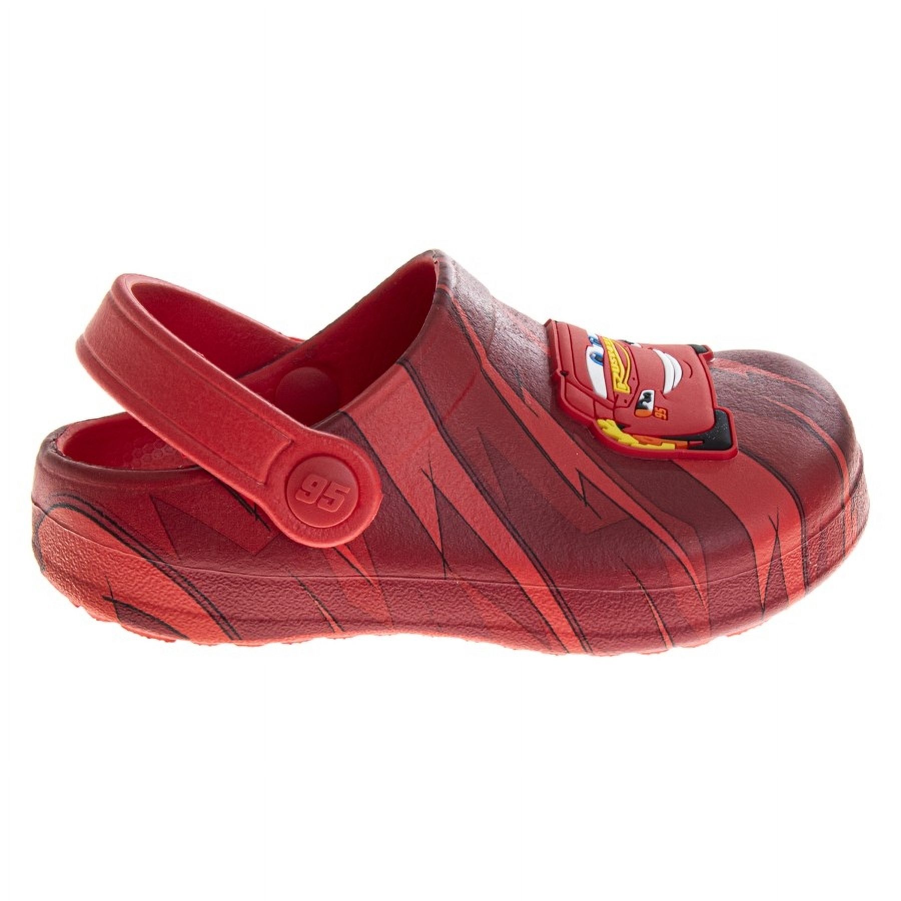 Disney Cars Lightning Mcqueen Boys Clogs. (Toddler Little 