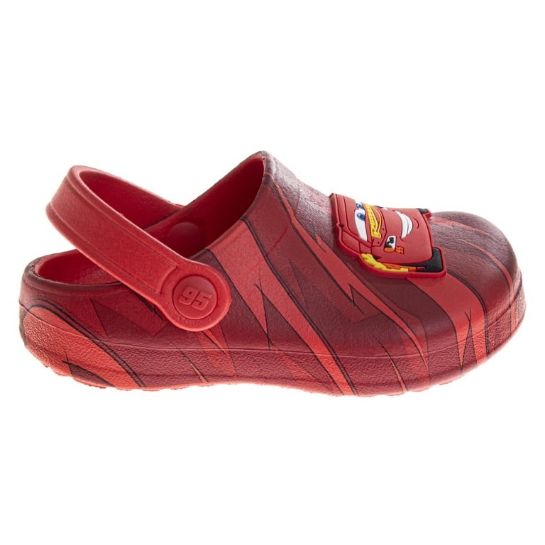 CROCS Red Lightning McQueen 95 Kids Clog Sandals New Crocs Classic Clog Cars Lightning Mcqueen Disney Sizes 4  main image 2