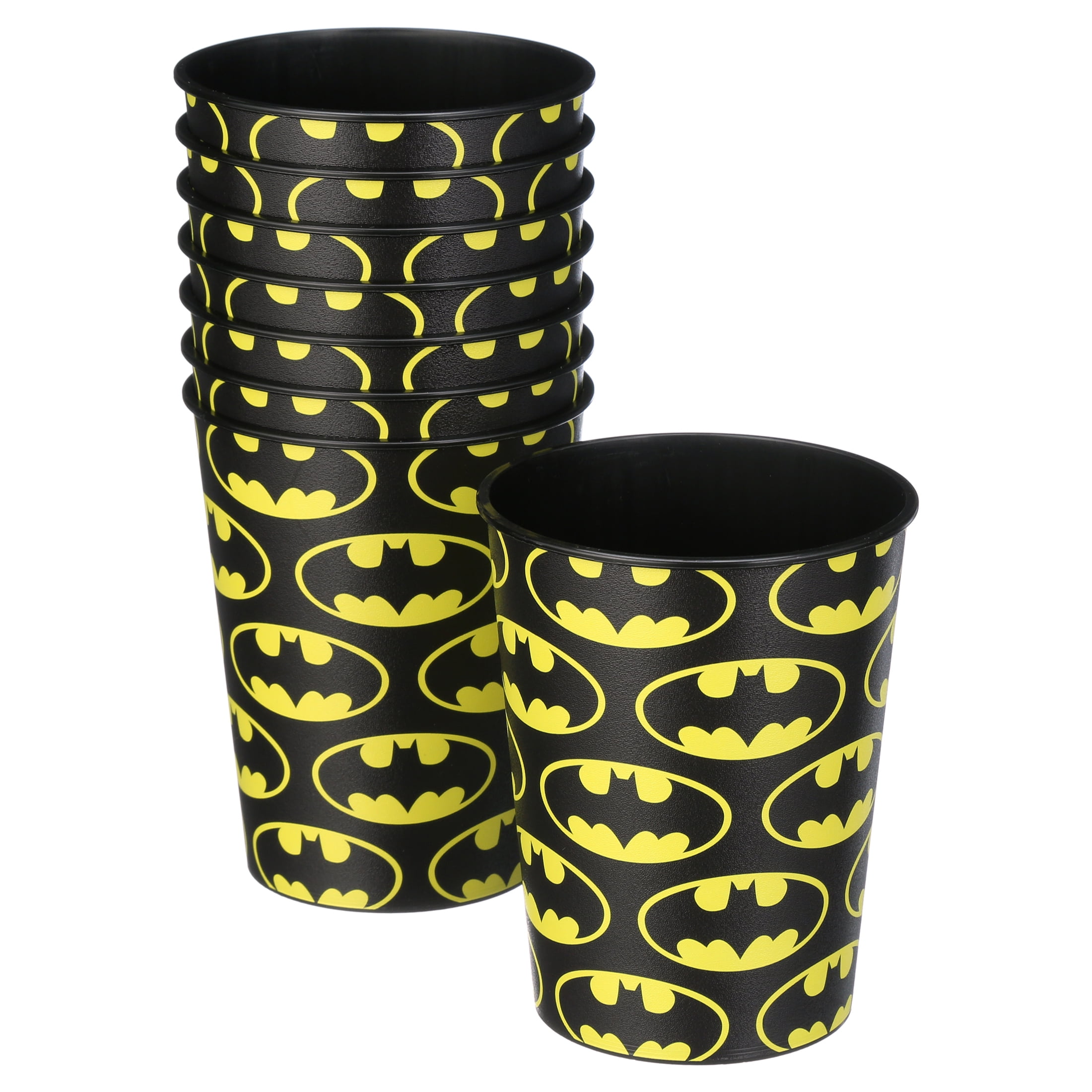 American Greetings Batman 16oz Plastic Party Cups, 8-Count 