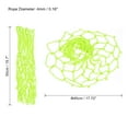 thumbnail image 2 of Unique Bargains 19.7' Luminous Basketball Net Replacement 12 Loops Portable Outdoor Hoop Goal Mesh, Yellow, 2 of 6