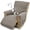 Taupe, variant on Quilted Stretch Recliner Covers, Anti-Slip , Power Lift Recliner Sofa Covers with Storage Pockets & Elastic Straps, Furniture Protector