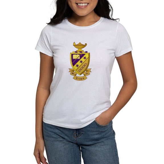 CafePress - Phi Sigma Pi Full Color T Shirt - Women's Classic T-Shirt