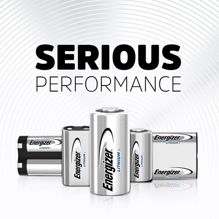 Energizer CR2 Lithium 3V Photo Batteries (2 Pack), High
