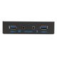 thumbnail image 2 of USB Front Panel USB 3.0 4 Ports Stable Transmission Jamproof Support Hot Plugging 3.5 Inch Front Panel for Computer Case, 2 of 4