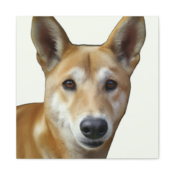 Dingo in Hyperrealism - Canvas