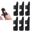 thumbnail image 1 of EcoNesxp 6pcs Finger Splint Finger Support Bracket Finger Stabilizer Finger Splint for Broken Finger Correction Arthritis Pain Relief, 1 of 5