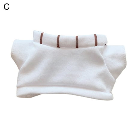 

Yixx Doll Canvas Shoes Portable Delicate Fabric p Doll Chain Denim Cartoon T-Shirt for Kids